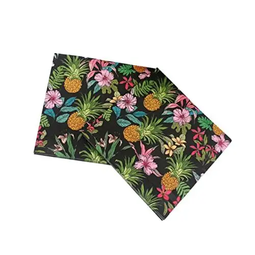 Produktbild: Mobestech 40-freundliche Blumenservietten Schöner Druck Für Party- Und Heimdekoration