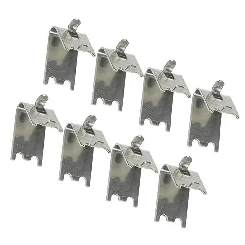 Produktbild: Mobestech Kühlschrank-clips 8-teilige Gefrierschrank-stützclips Metallregalclips Aus Edelstahl für Die Mehrzweckaufbewahrung