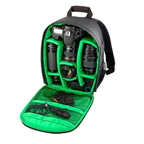 Produktbild: Mobestech Verstellbare Kameratasche SLR-hülle für/SLR Innentaschen Dual-reißverschlüsse Grün