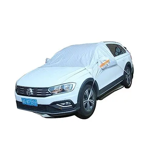 Produktbild: Mobestech Sonnenschutz Auto Windschutzscheibe Abdeckschutz Für Schnee Und Frost Silber Passend Für Pkw Und SUV