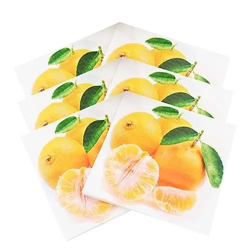Produktbild: Mobestech 20stücke Farbige Servietten Aus Papier Mit Obstdruck Für Partys Für Bankette Und Täglichen Gebrauch Einweg-servietten