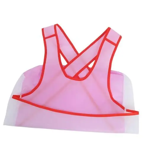 Produktbild: Mobestech Wäschetrocknungsschürze Haushaltswäscheschürze Schürze mit Beutel wasserdichte Kleiderschürze Kochschürze für Männer Frauenkleidung, die Schürzenkleidung trocknet Süße Schürze Netz