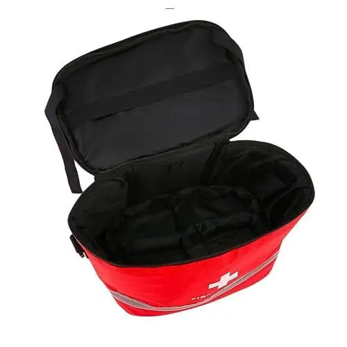 Produktbild: Mobestech Zylinderförmige Erste-Hilfe-Tasche Tragbar Mit Schnalle Für Outdoor Reisen Notfallzubehör Und Werkzeuge
