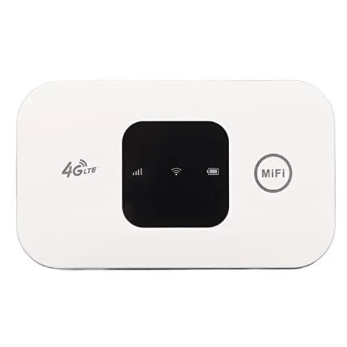 Produktbild: 4G Mobile WiFi, Freigeschalteter, Kostengünstiger Tragbarer Hotspot, Anschluss von Bis zu 10 Geräten, 2100-mAh-Akku, SIM-Karten-Router für Home-Office-Reisen (SIM-Karte Nicht Im