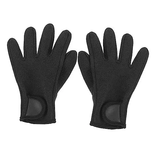 Produktbild: MOBUTOFU Tauchhandschuhe Herren Outdoor Angelhandschuhe Warm Kratzfest - Elastisch Bequem Für Taucher Schwimmer