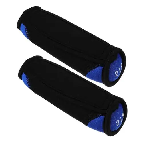 Produktbild: MOBUTOFU 1 Paar Sandsackhanteln Trainingshanteln Walking-fitnessgeräte Handtrainingsgeräte Laufende Versorgung Hanteln Für Heimübungen Handgewichte Hantel Für Krafttraining Blue Sbr