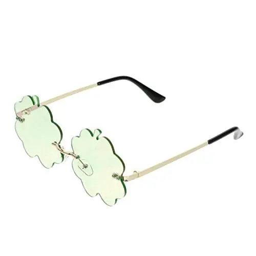 Produktbild: MOBUTOFU 1 Paar Randlose Sonnenbrille Lustige Halloween-shutterbrille Trendige Rahmenlose Sonnenbrille Mit Blendschutz