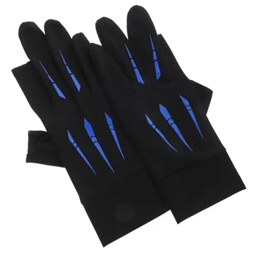Produktbild: MOBUTOFU 1 Paar Sonnenschutzhandschuhe, Elastische Fahrradhandschuhe, Fitnesshandschuhe Für Erwachsene, Bequeme Fahrradhandschuhe, Professionelle Angelhandschuhe, Schützende