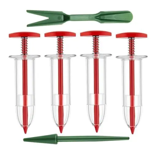 Produktbild: MOBUTOFU Garten Werkzeug 1 Satz Mini-sämaschine Garten Spender Universelle Sämaschine Gartenstreuer Seeder-zifferblatt-Werkzeug Grasspender Garten Sämaschine Grassamenstreuer Überzug Pflanzer Plastik
