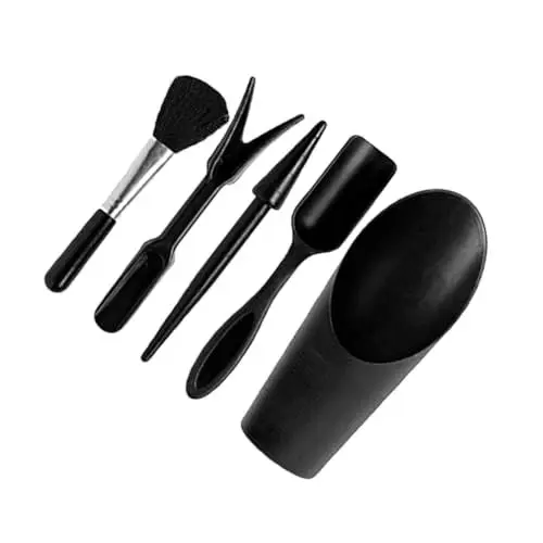 Produktbild: MOBUTOFU Pflegewerkzeug-Set – Gartenhandwerkzeug-Set Umpflanzwerkzeuge Schaufeln Robuste Konstruktion Aus Pp-Material Einfach Zu Verwenden