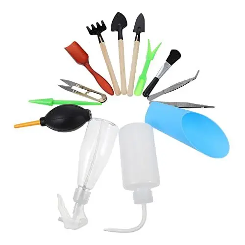 Produktbild: MOBUTOFU 1satz Gartenwerkzeug Für Sukkulenten Teiliges Kit Mit Sprühflasche Gießkanne Schaufel Und Schere Für Topfpflanzen Und Gartenpflege