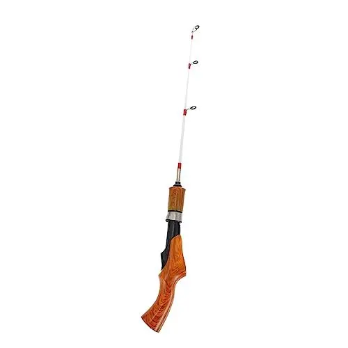 Produktbild: MOBUTOFU Teleskop-angelrute Für Winter Verstellbar Aus Fiberglas Kompakt Für Eisfischen Outdoor-angelzubehör Mit Bequemer Griff