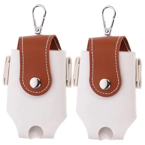 Produktbild: MOBUTOFU Golf-Aufbewahrungstasche 2-teiliges Golfball-etui Dekorativer Golf-Tee- Golftasche Aus Leder für Outdoor-aktivitäten