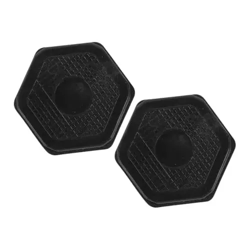 Produktbild: MOBUTOFU 2St Gummiauflage für Reckstange Trainingsangebot Endpolster für die Türtrainingsstange Indoor-Fitness-Angebot Krafttrainer von Fitnessgeräten Pull-up-Ausrüstung Black