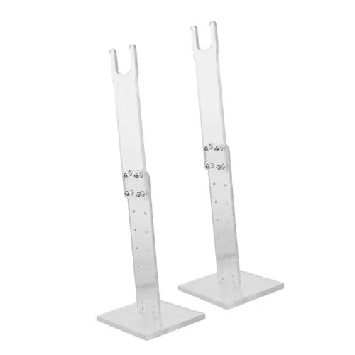 Produktbild: MOBUTOFU 2st Lampenhalterung Wachstumslampe Schreibtisch-pflanzenlichthalter Pflanzen Wachsen Lampenständer Indoor-Growing-Lights-Rack Lampenständer Für Pflanzen Pflanzenlichtständer Acryl