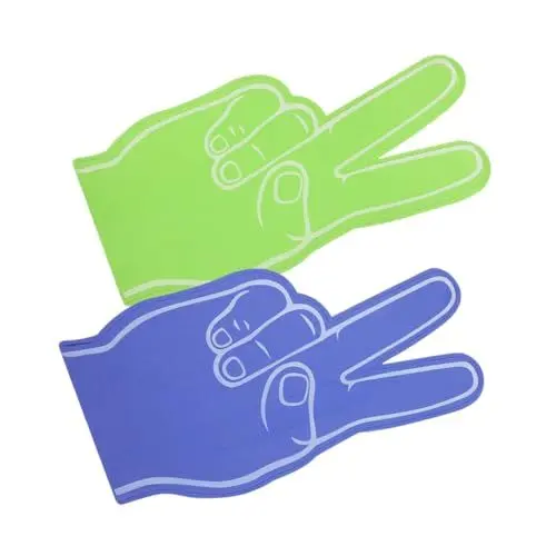 Produktbild: MOBUTOFU 2pcs Jubeln Finger Requisiten Für Sport Veranstaltungen Hand Für Cheerleading Schaum Cheerleading Schäume Hand