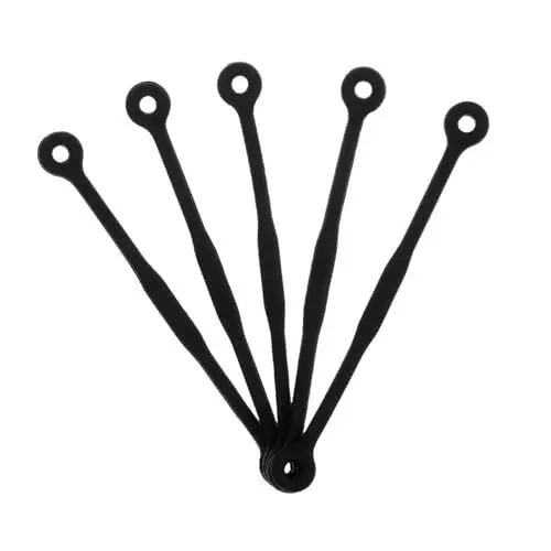 Produktbild: MOBUTOFU 5stücke Tennis Vibrationsdämpfer Schockabsorbierende Dämpfer Für Tennisschläger Leichte Und Kompakte Bauweise Optimaler Schutz Für Ihre Und Verbessertes Spielgefühl