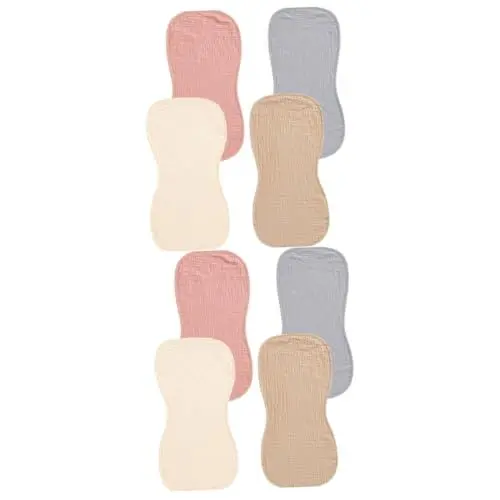 Produktbild: MOBUTOFU 8 Stück Schweißabsorbierendes Handtuch Spucktücher Zur Herstellung Von Spucktüchern Spuckpads Spucktücher Für Babys Mädchen Neugeborene Lätzchen Spucktücher Spüllappen