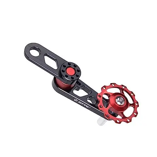 Produktbild: MOBUTOFU Faltrad Kettenführung Radscheibe Ovalzahn Zifferblatt Kette Fahrrad Umrüstteile Fahrrad Zubehör Für Cube Und Andere Marken