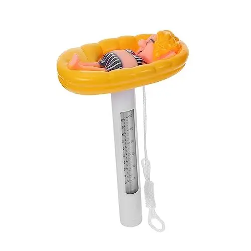 Produktbild: MOBUTOFU Schwimmbad-thermometer Thermometer Teichwasser Badewanne Für Thermometer Digital Thermometer Badewannen Wassertemperatur Tester Aquarien Wasserthermometer Babybecken Plastik