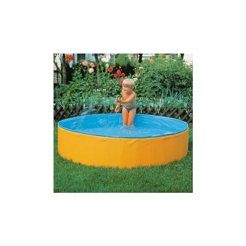 Produktbild: Moby Dick Planschbecken für Kinder ab 3 Jahren | Faltbarer Kinderpool mit Ø von 180 cm | Schadstofffreie PVC-Folie | Höhe 39,5 cm | Gewicht: 9 kg