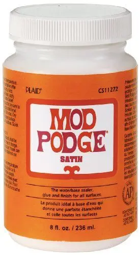Produktbild: Mod Podge CS11272 Wasserbasierende Versiegelung Kleber, und Finish, transparent Satin, Synthetic Material, Weiss, 6.4 x 6.4 x 11.5 cm, 236