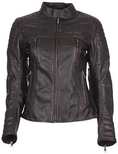 Produktbild: Modeka Kalea Damen Lederjacke, schwarz, 38
