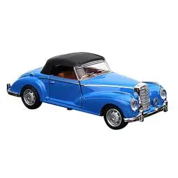 Produktbild: Modellauto Vintage Legierung Spielzeugauto Blau Desktop Ornament Zuhause Büro Zimmer Dekoration Fahrzeuge Spielzeug Geburtstag Party Weihnachten Geschenkidee