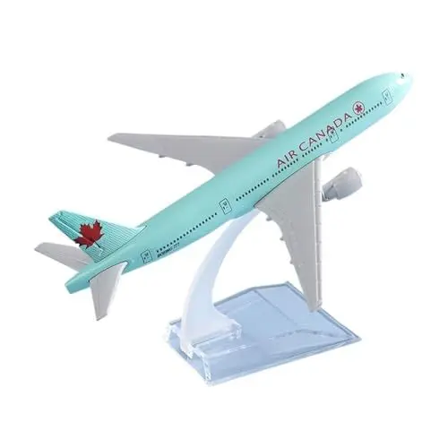 Produktbild: Modellflugzeug Für Air Canada Boeing 777 Flugzeugmodell, Legierungsmetall, Modellflugzeug, Souvenir, Modellflugzeug-Sammlung, 16 cm Sammlung anzeigen (Size : 1)