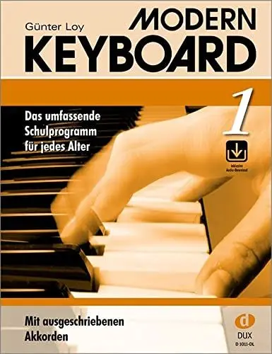 Produktbild: Modern Keyboard 1 (mit Audio-Download): Schule für Keyboard mit ausgeschriebenen Akkorden