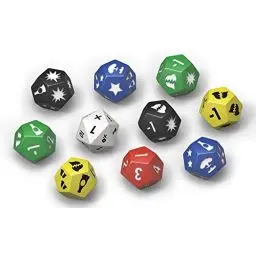 Produktbild: Modiphius Entertainment | Fallout: Wasteland Warfare | Extra Tabletop Dice Set| Custom Dice Set |
