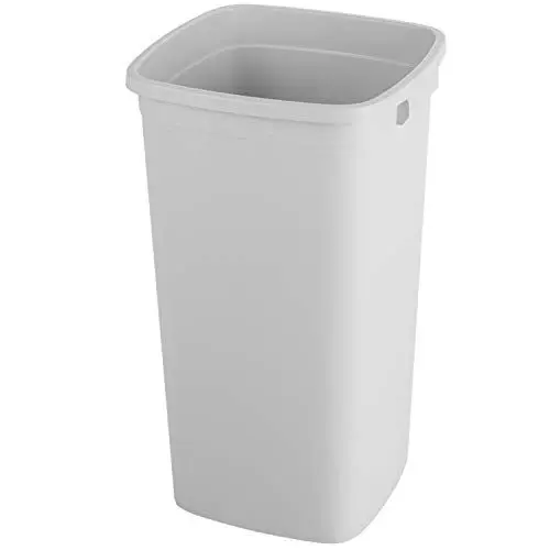 Produktbild: RothoPro Modo Mülleimer 60l ohne Deckel, Kunststoff (PP) BPA-frei, grau, 60l (39.0 x 39.0 x 65.0 cm)