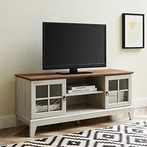 Produktbild: Modway Isle Coastal Moderner 47-Zoll-TV Board in Walnuss-Weiß