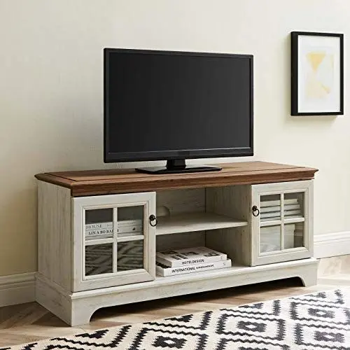 Produktbild: Modway Pacific Coastal Contemporary 47-Zoll-TV Board in Walnuss-Weiß, 47 Zoll