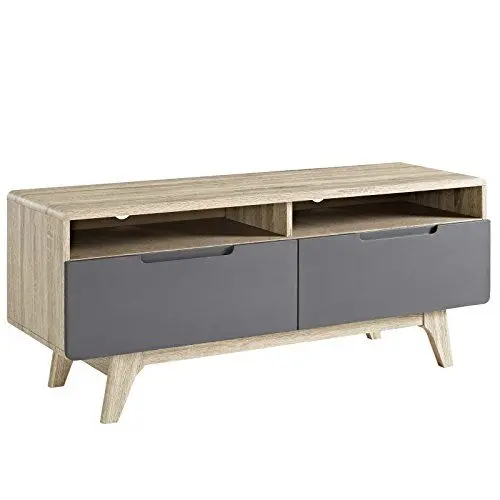 Produktbild: Modway-Origin Mid-Century Moderner 47-Zoll-TV Board, Grau, 39 x 119 x 48 cm