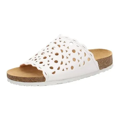 Produktbild: Think! Damen DUENE chromfrei gegerbte nachhaltige Wechselfußbett Sneaker, PASTELLROSA, 9. EU