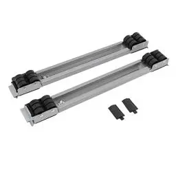 Produktbild: Möbelwagen, Mobiler Roller, Ausziehbarer Hochleistungs-Waschmaschinen-Beweglicher Ständer, Tragfähigkeit 300 Kg, Universal-Räder, Sockel, Gerätegleiter für Waschmaschine, Kühlschrank