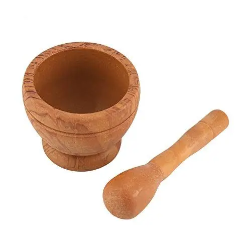 Produktbild: Mörser- und Stößel-Set mit Gewürzmühle, Küchenutensilien für Kräuter-Gewürzmischung, Mahlschüssel, Küchengeschirr(#1)