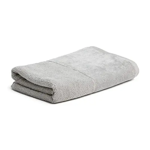 Produktbild: möve Bamboo Luxe Handtuch 50 x 100 cm aus 60% Baumwolle / 40% Viskose aus Bambus-Zellstoff, silver grey