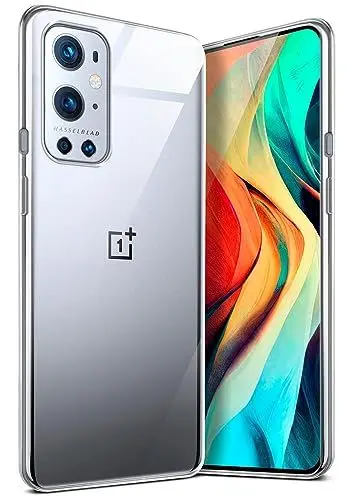 Produktbild: moex Aero Case für OnePlus 9 Pro Hülle Durchsichtig, Silikon Handyhülle Transparent, Clear Case Ultra Slim, Backcover Schutzhülle Dünn, Silikonhülle Minimalistisch, Klar
