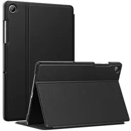 Produktbild: MoKo Hülle für Samsung Galaxy Tab A9 Plus 2023, Mehrwinkelansicht, Schlanke Hartschalen-Schutzhülle mit Auto Aufwach/Schlaf für Samsung Galaxy Tab A9+ 11 Zoll 2023 (SM-X210/SM-X216/SM-X218), Schwarz