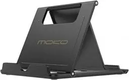 Produktbild: MoKo Verstellbare Handy Ständer 4-11 Zoll Tablet Halterung für iPhone 16/Pro/Pro Max/Plus, iPhone 15/Pro/Pro Max/Plus, iPhone 14/Pro/Pro Max/Plus, iPhone 13/Pro/Pro Max/Plus, Schwarz