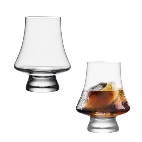 Produktbild: Martini-Gläser ohne Stiel, 2er-Set, Kristall-Cocktailgläser, Kreative Trinkgläser mit Fuß, Moderne Glaswaren für Margarita-Barkeeper, Mixgetränke (Pilz)