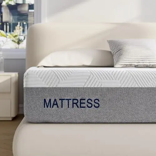 Produktbild: Molblly-Matratze 90x200cm,Höhe-25cm,H3,Orthopädische 7-Zonen Kaltschaummatratze，Anti-allergisch,Rückenentlastende,Abnehmbarer Stoffbezug Matratze 90x200x25cm