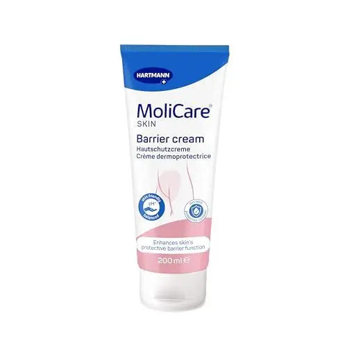 Produktbild: MoliCare Skin Hautschutzcreme: Täglicher Schutz vor hautschädigender Feuchtigkeit, wie bei Inkontinenz, 200 ml