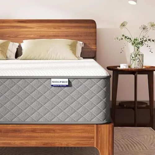 Produktbild: MOLPHIT Matratze 90x200, Höhe 20cm mit Oeko-TEX Zertifiziert, Härtegrad H3 und H4, 7 Zonen Taschenfederkernmatratze mit Komfortschaum, Gewebe mit weicher, Langlebig & Hautfreundlich, 90x200x20cm