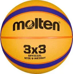 Produktbild: Molten B33T2000 Outdoor Basketball Rot, Größe 6, Gelb/Blau/Orange, 6