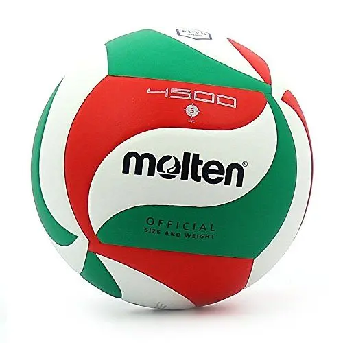 Produktbild: Molten V5M4500 Volleyball Größe 5 Ball, Weiß/Grün/Rot, 5