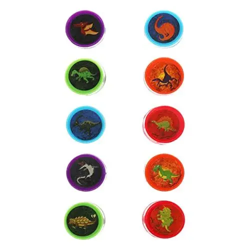 Produktbild: MOLUCKFU Tierstempel Dinosaurier Spielzeug Eva Material Kinder Bastelspielzeug Set Für Klassenzimmer Belohnungen Dekorieren