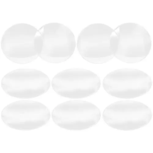 Produktbild: MOLUCKFU 10-teilige Vergrößerungslinse Leselupe Aus Acryl Lupenlinse Klar Und Transparent Für Werkzeuge Zur Lupenherstellung